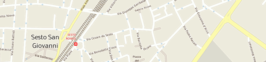 Mappa della impresa studio notarile associato la civita e barbi a SESTO SAN GIOVANNI