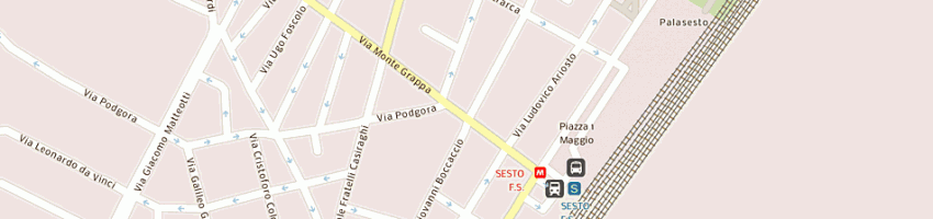Mappa della impresa dolcemania di russo angelo a SESTO SAN GIOVANNI