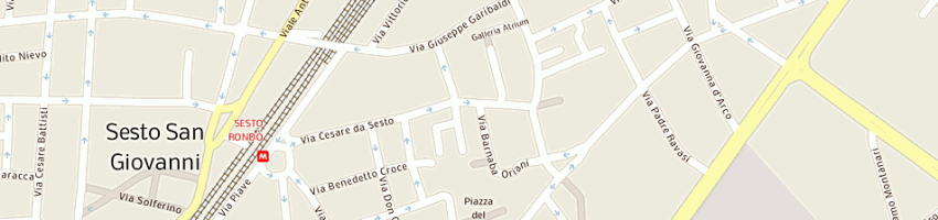 Mappa della impresa proposte snc di dolci luigia e c a SESTO SAN GIOVANNI