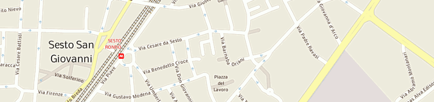 Mappa della impresa zacchetti gianmario a SESTO SAN GIOVANNI