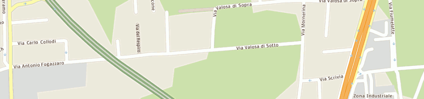 Mappa della impresa del forno stefania a MONZA
