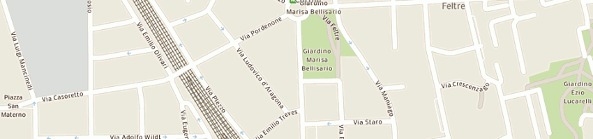 Mappa della impresa ungaro vincenzo a MILANO