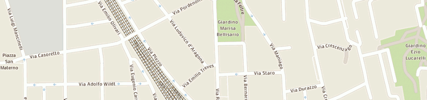 Mappa della impresa monopoli sabina a MILANO