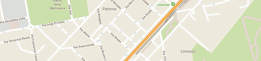 Mappa della impresa galimberti spa a MILANO