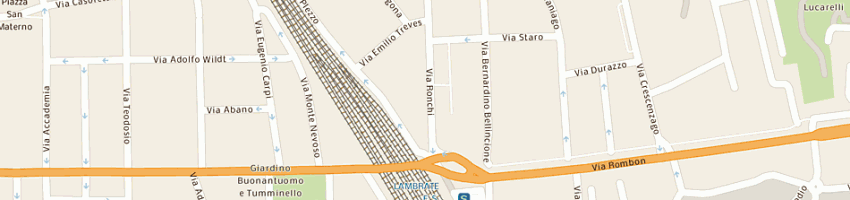 Mappa della impresa new copy service srl a MILANO