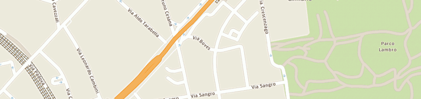 Mappa della impresa cleanup srl a MILANO