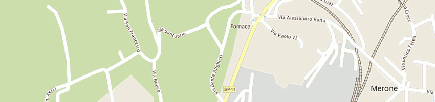Mappa della impresa istituto sacra famiglia a COMO