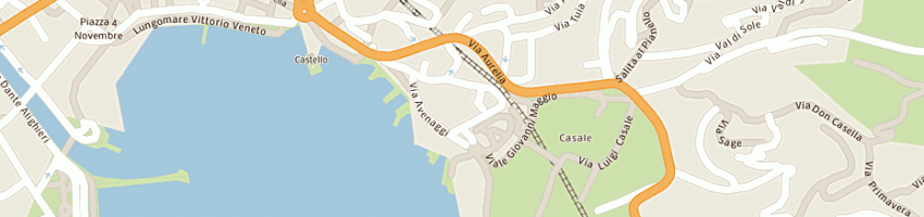 Mappa della impresa chiesa bozzolo bruna a RAPALLO