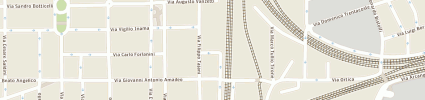 Mappa della impresa filippini amerigo a MILANO