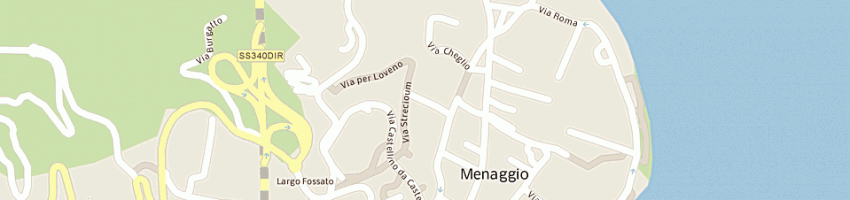 Mappa della impresa clerici angelo e c (snc) a MENAGGIO