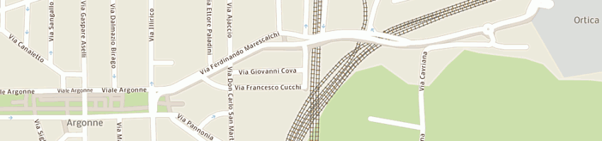 Mappa della impresa scuole pubbliche scuole materne cova 1 a MILANO