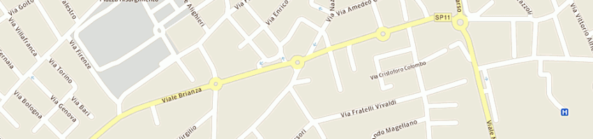 Mappa della impresa omec srl a CARATE BRIANZA