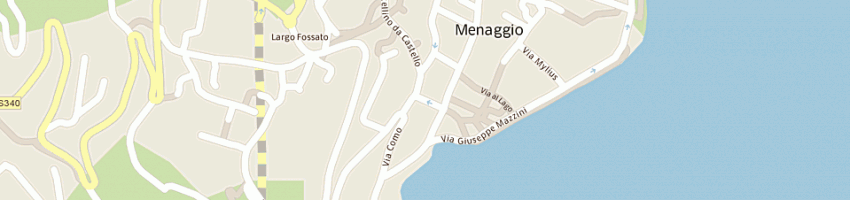 Mappa della impresa morganti renata a MENAGGIO