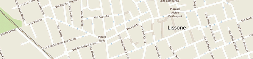 Mappa della impresa lulu' srl a LISSONE