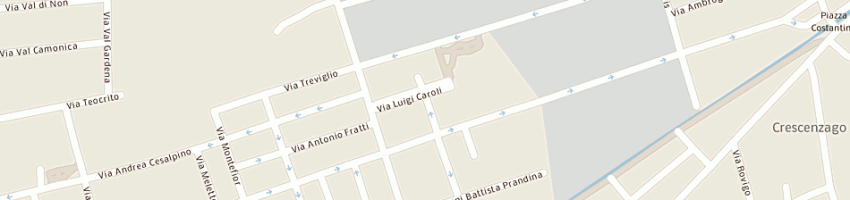 Mappa della impresa associazione nazionale combattenti reduci a MILANO