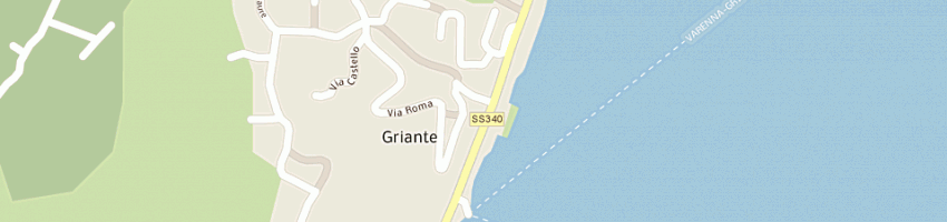 Mappa della impresa hotel britannia excelsior srl a GRIANTE