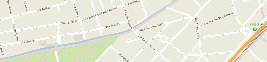 Mappa della impresa gardi sabrina a MILANO
