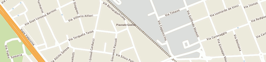 Mappa della impresa lapm snc a LISSONE