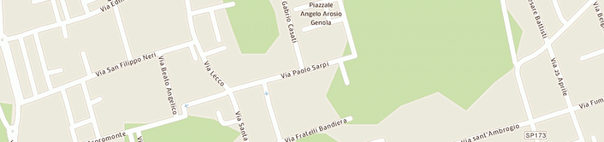 Mappa della impresa flli cattazzo mario e palmino snc a LISSONE