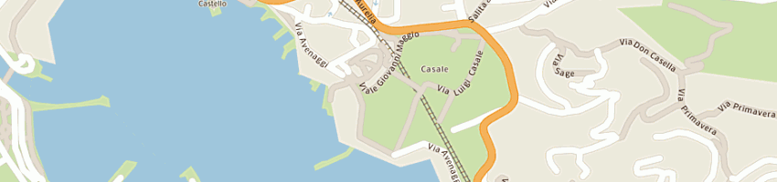 Mappa della impresa minigolf sport a RAPALLO