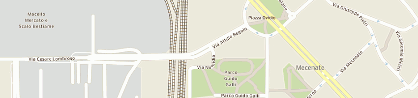 Mappa della impresa prima services (srl) a MILANO