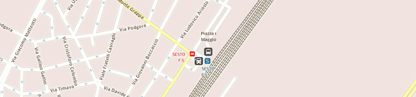 Mappa della impresa caronte srl a SESTO SAN GIOVANNI