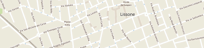 Mappa della impresa colors world srl a LISSONE