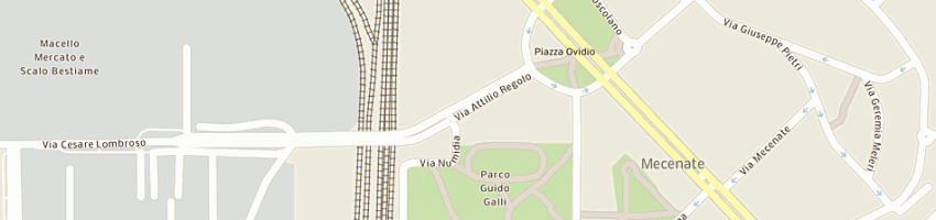 Mappa della impresa negri luciano a MILANO