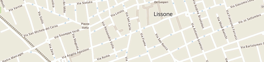 Mappa della impresa treppiedi giuseppa a LISSONE