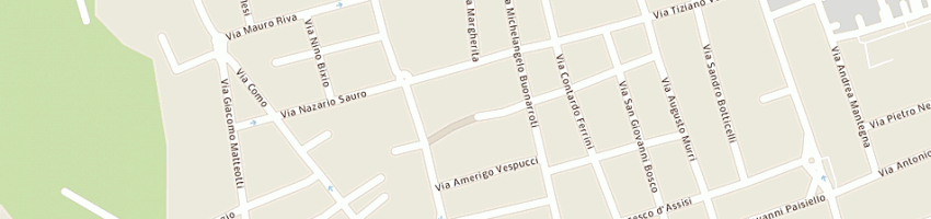 Mappa della impresa carabinieri a LISSONE