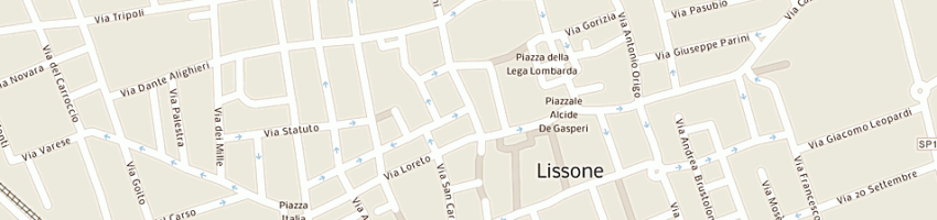 Mappa della impresa crippa alessandro e company snc a LISSONE