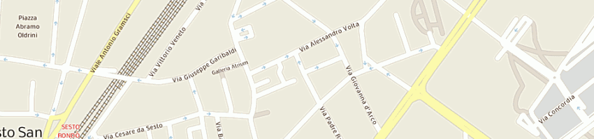Mappa della impresa chip srl a SESTO SAN GIOVANNI