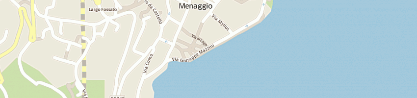 Mappa della impresa il ristorante sas di cagliani paolo e c a MENAGGIO