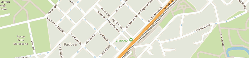 Mappa della impresa odontocard srl a MILANO