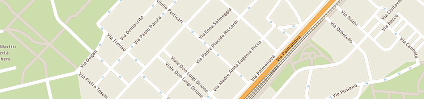 Mappa della impresa dnbf srl a MILANO