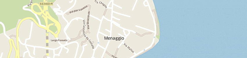 Mappa della impresa body style estetica di colombo giorgia e bordoli arianna snc a MENAGGIO