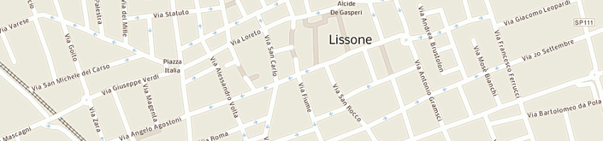 Mappa della impresa cesana di brivio ilaria e laura snc a LISSONE