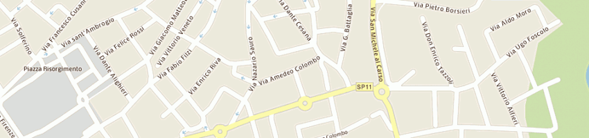 Mappa della impresa ecoprint srl a CARATE BRIANZA