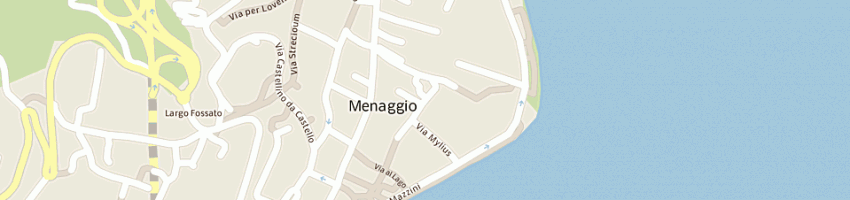Mappa della impresa trattoria le sorelle di santambrogio maria luisa e c snc a MENAGGIO