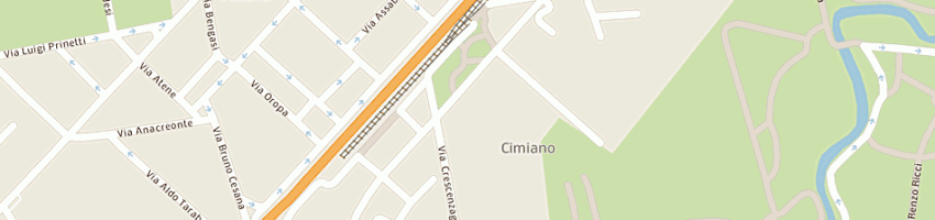 Mappa della impresa vii istituto tecnico industriale statale a MILANO