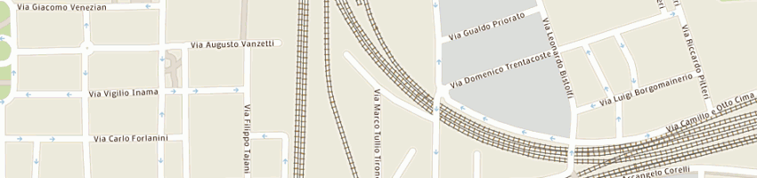 Mappa della impresa cp italia (srl) a MILANO