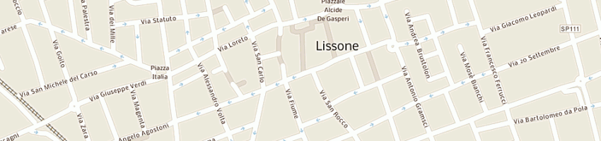 Mappa della impresa andre' di manzoni anna rita a LISSONE