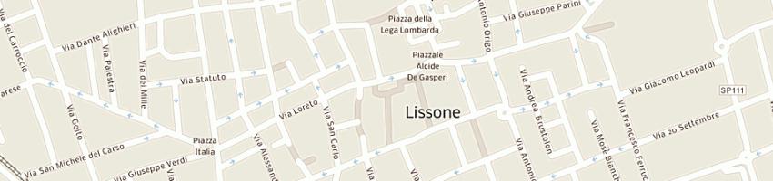 Mappa della impresa galbiati angelo e c (snc) a LISSONE