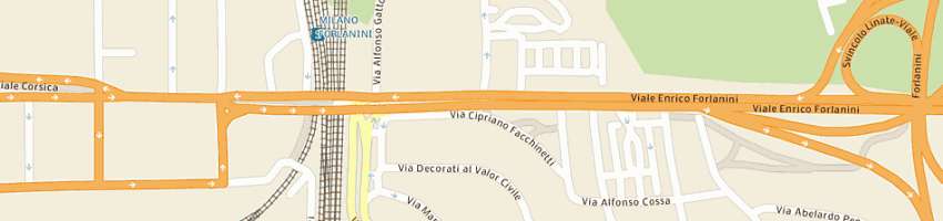 Mappa della impresa sosemi societa'di servper la mobil e gli inters srl a MILANO