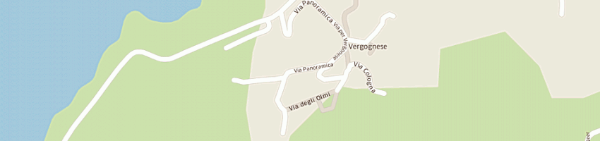 Mappa della impresa cranchi giacomo pacio a BELLAGIO