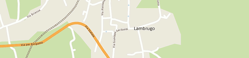 Mappa della impresa asilo d infanzia a LAMBRUGO