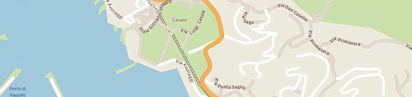 Mappa della impresa giovannelli virgilio a RAPALLO