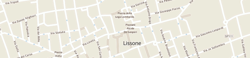 Mappa della impresa ornaghi felice a LISSONE