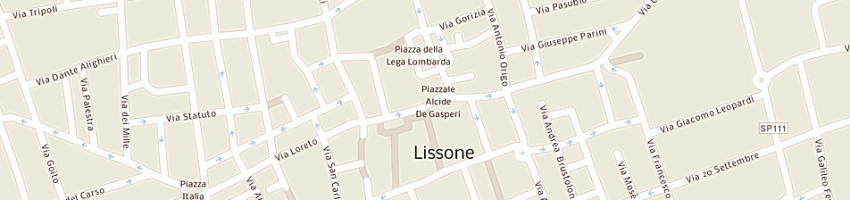 Mappa della impresa briani filiberto a LISSONE