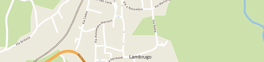 Mappa della impresa grafica alta brianza (snc) a LAMBRUGO